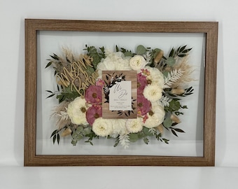 Wedding Bouquet Preservation | Flower Preservation | Pressed Flower | Bridal Bouquet | Funeral Flower Keepsake