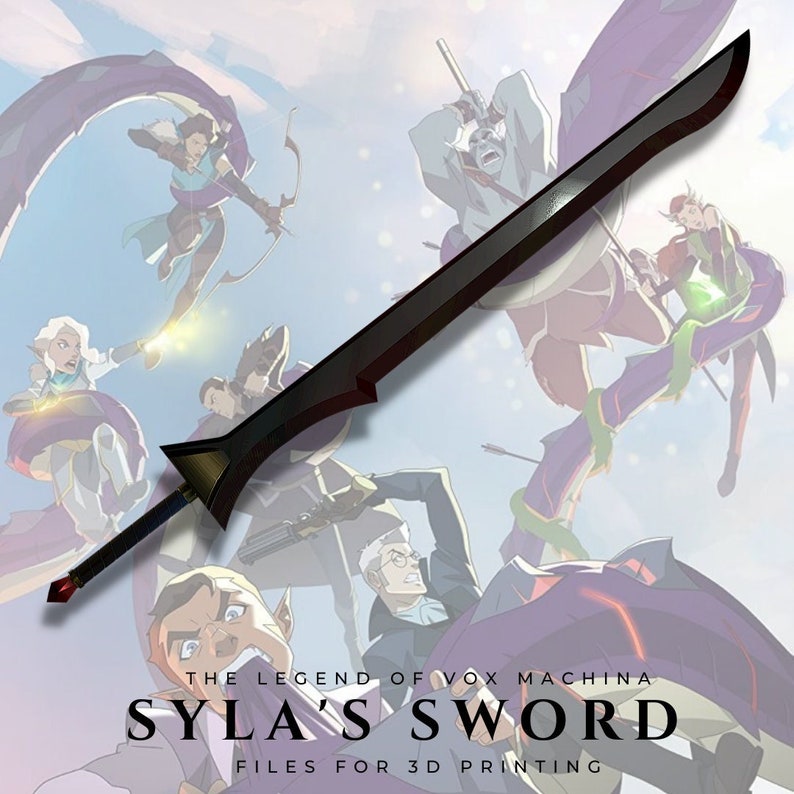 Syla's Sword the Legend of Vox Machina - Etsy