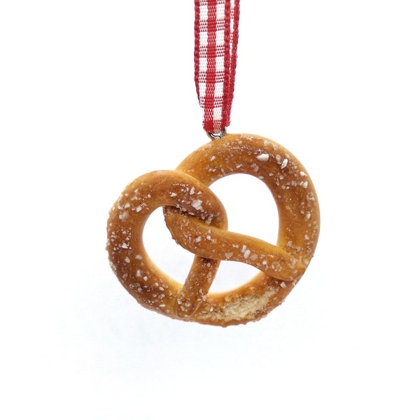 Suspension Décoration - Bretzel/Pretzel d'Alsace en pâte polymère / fait main