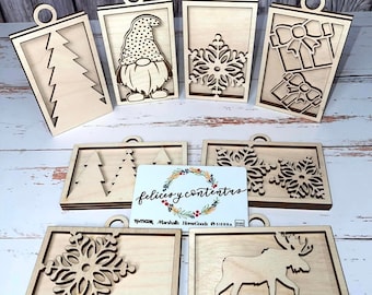 BUNDLE 8 titolari di carte regalo SVG, titolare di carte regalo di Natale, titolare di carte regalo SVG