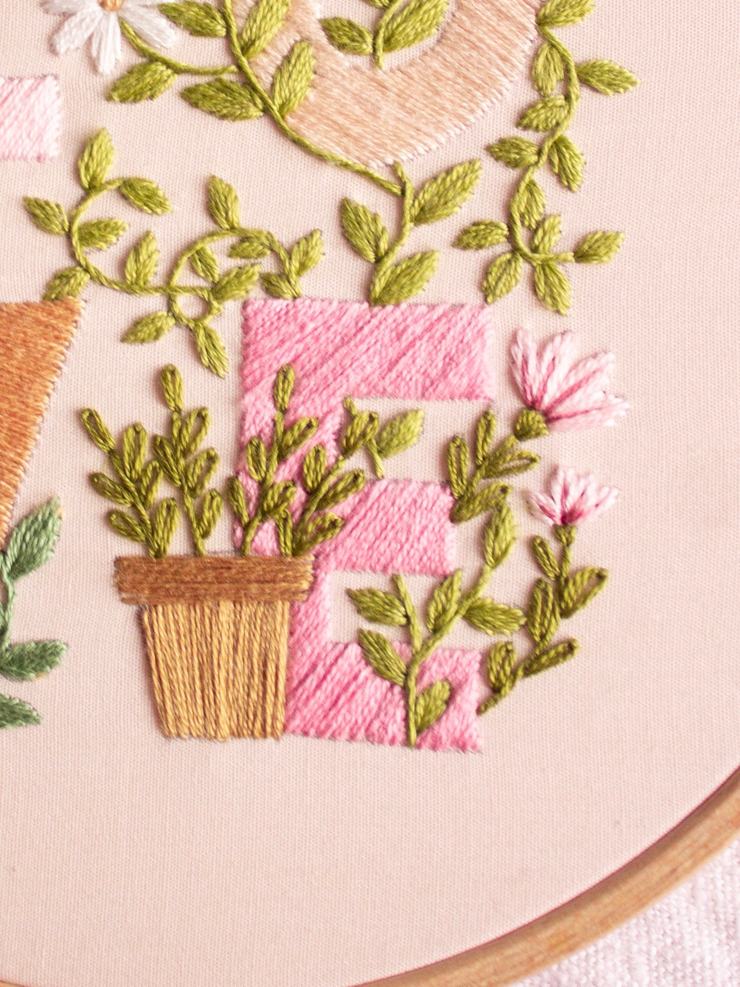 Love in Bloom | Flower Embroidery Digital Download | Plant