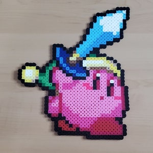 Arte de cuentas Kirby Sword Perler