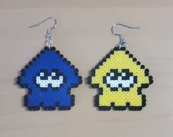 Splatoon Inkling earrings