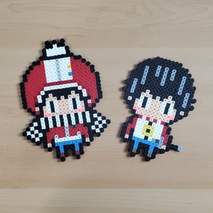 Kotaro Lives Alone Chibi Perler Bead Art