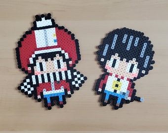 Kotaro Lives Alone Chibi Perler Bead Art