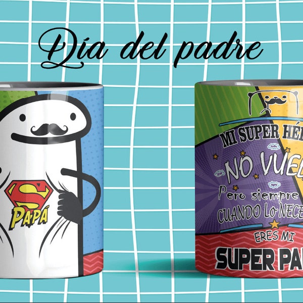 Super Papa Coffee Mug, Gifts for Dad, Spanish Mugs, Regalos para Hombre, El Papa Abuelo, Regalos para Papa, Taza de cafe, Spanish heritage