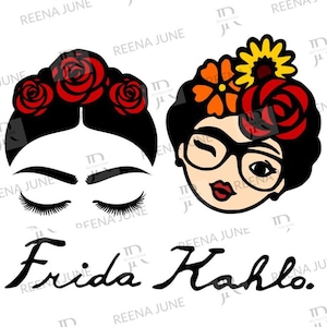 Frida Khalo Svg, Spanish svg Bundle, Mexicana svg file, Instant Download, Spanish Digital File, Svg en Espanol, Spanish Shirt Svg, Layered