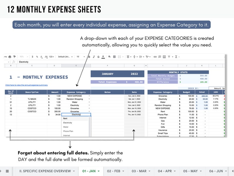 expense-tracker-google-sheets-spreadsheet-business-expense-etsy