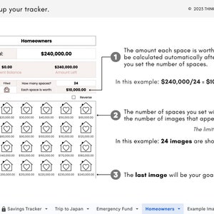 Savings Goal Tracker: Personal Finance Google Sheets (digital Download ...