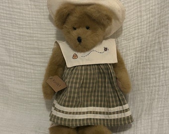 Violet, The Teddy Bear Rescue, Vintage Teddy Bear, Antique, Stuffed Animals, Handmade, Gifts Adopt a Teddy Bear, Presents, Vintage