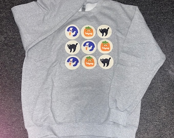 Halloween cookie crewneck