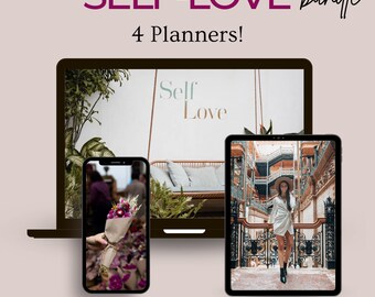 self love journal, self care planner, self love workbook, wellness ebook, self care kit, self care package, self care gift box