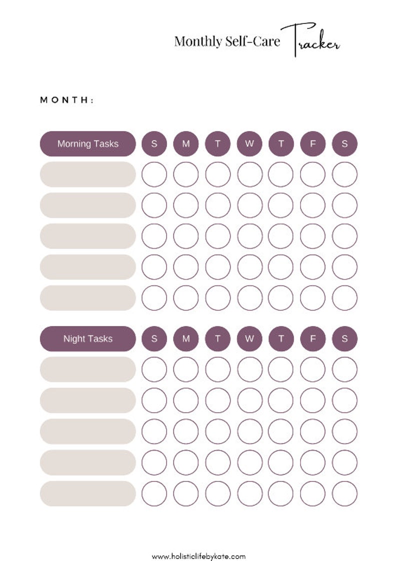 Daily Life Planner, Balanced Life Plan, Goal Setting, Work From Home ...