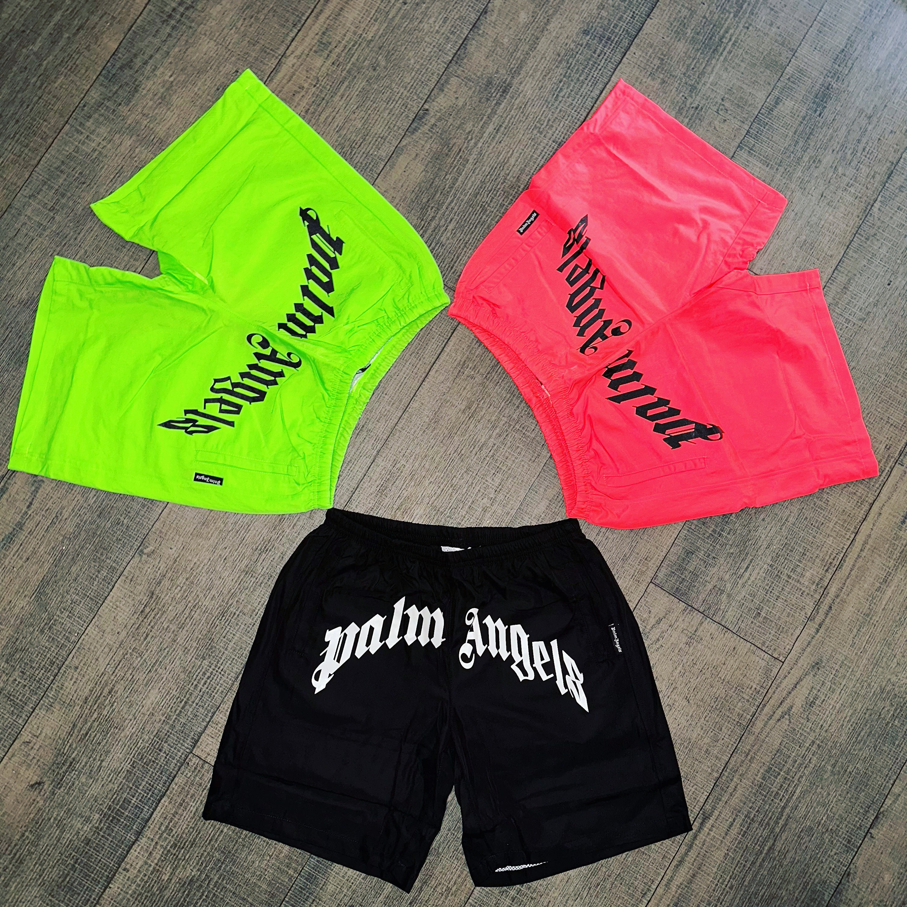 Palm Angels - Women's Miami Running Mini Shorts - Pink - Shorts