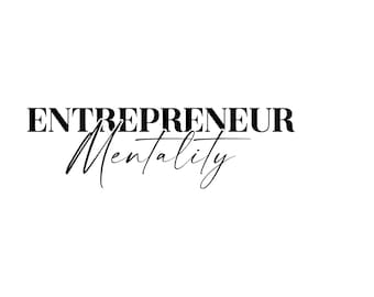 Entrepreneur svg Entrepreneurship svg Small business owner svg Entrepreneur mentality svg cut file for cricut & silhouette