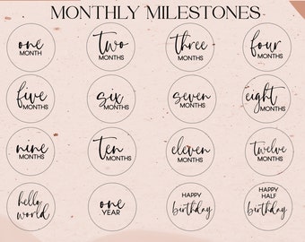 Baby Milestone Rounds svg, ,hola mundo svg, estadísticas de nacimiento svg, disco de bebé svg, recién nacido svg, bebé svg, Glowforge Cricut & Silhouette