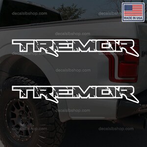 Details about   SET OF FORD TREMOR CLASSIC COLORS F-250 DECAL DIE-CUT 