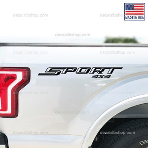 Set of 2 Ford F150 FX2 Sport Decals F Stickers Truck 4x4 Bed Side Set of 2 Ford F150 FX2 Sport Decals F Stickers Truck 4x4 Bed Side