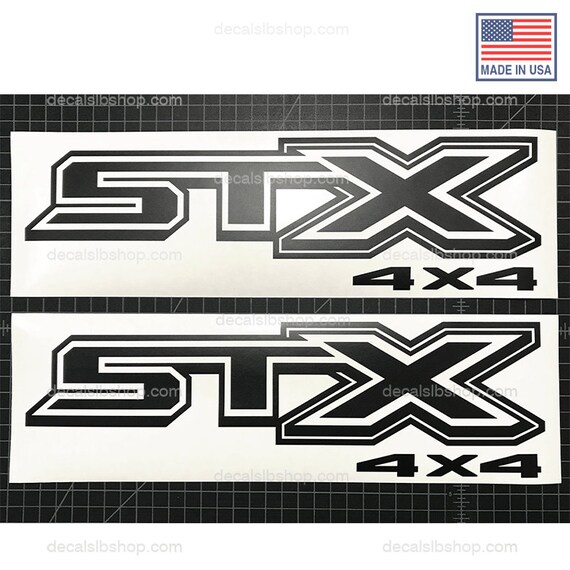 STX 4X4 Decals Ford F150 F250 Super Duty Bedsides Truck Decal Etsy