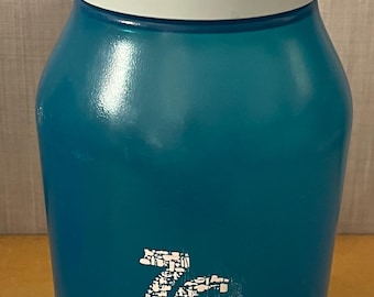 大型ブルー タッパーウェア ユニバーサル ストレージジャー 3L、3Q