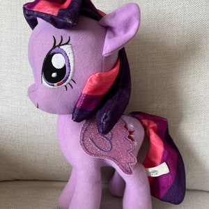 Little my メゾンドクチュール パープル My little Pony Twilight Sparkle Purple Plush Toy Unicorn