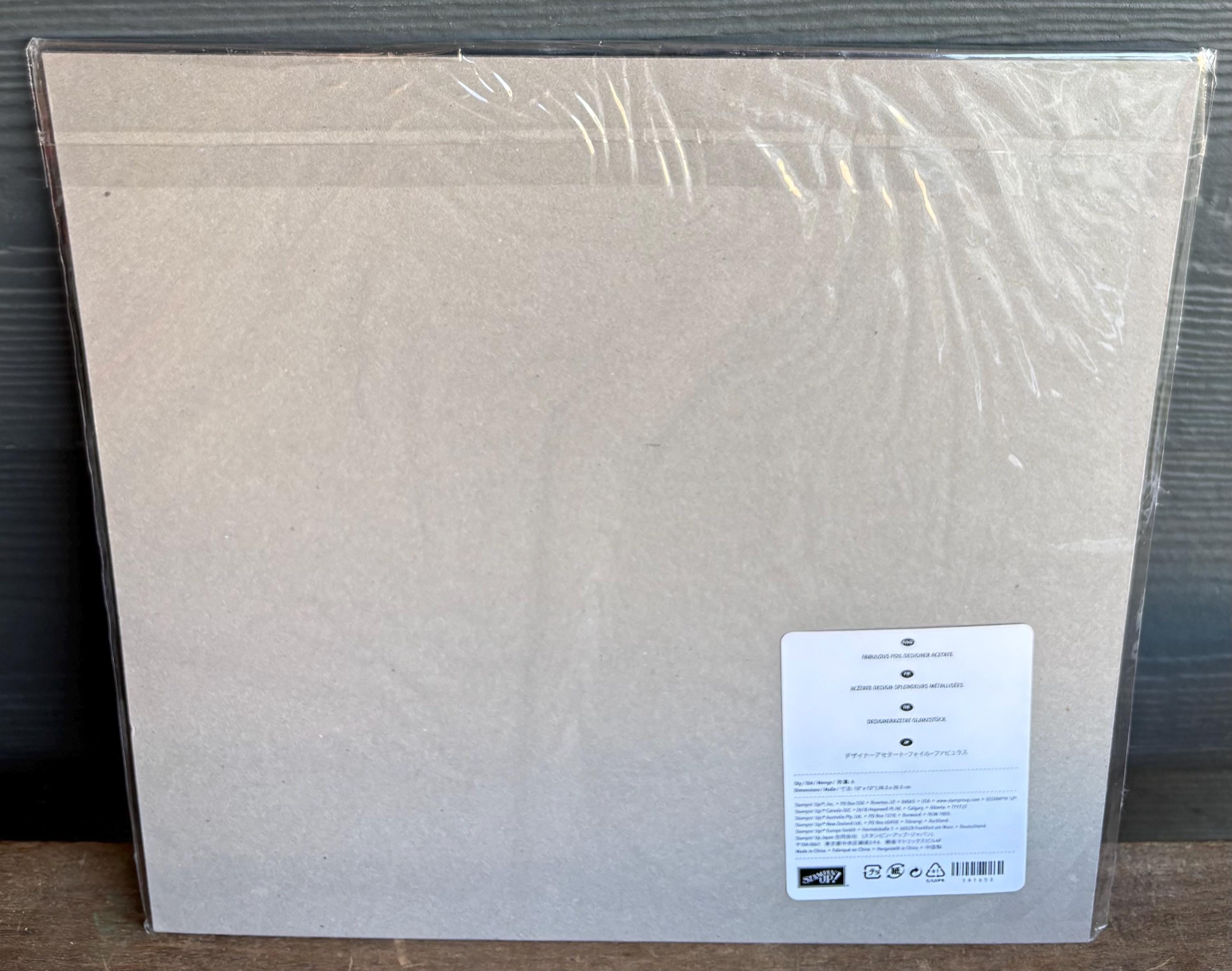 スタンピンアップ フォイルスクラップブックペーパー 12インチ x 12