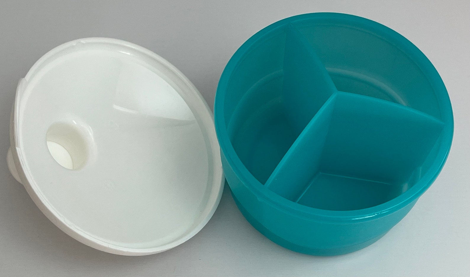 Formula Divider Powder Vintage Tupperware Divided Formula Feeder Baby Container 3552A/3553A ...