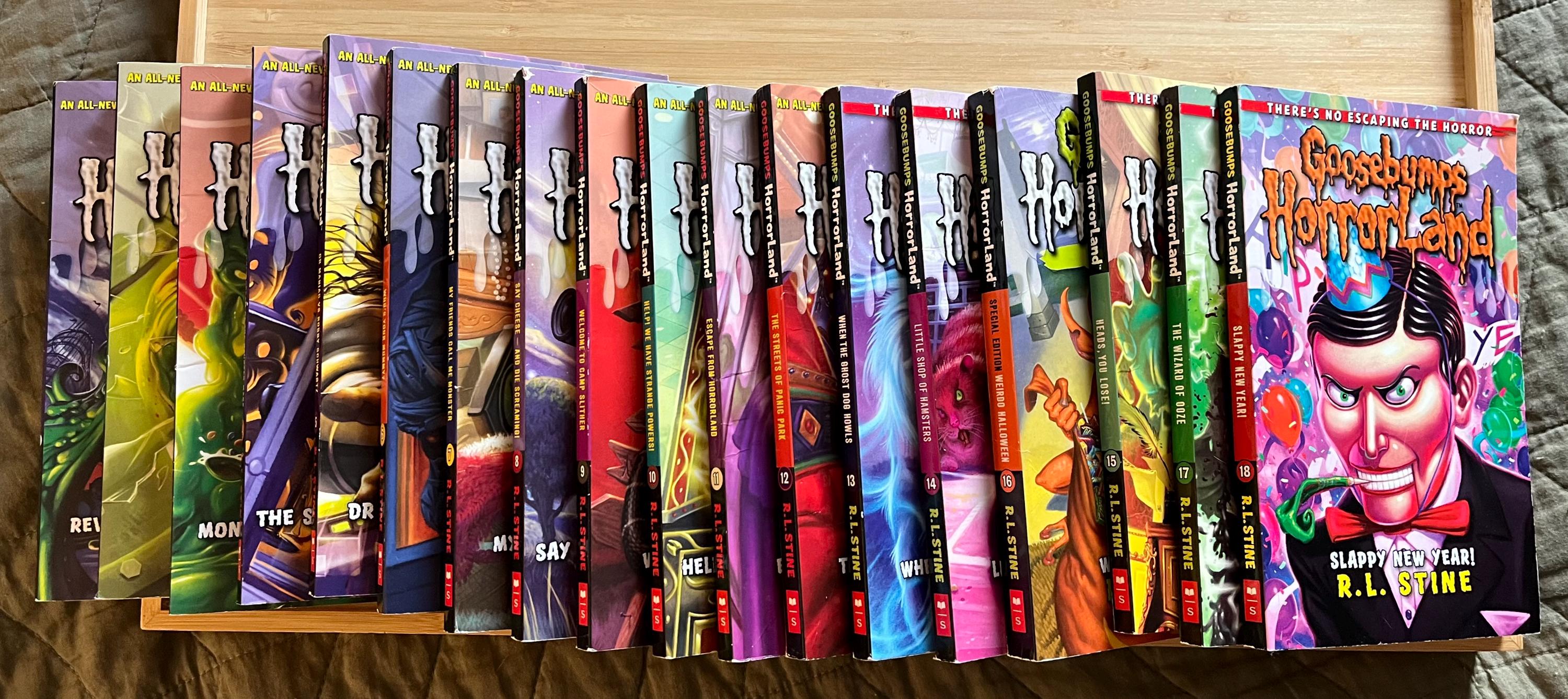 R.L.スタイン著『グースバンプス・ホラーランド』シリーズ 1-18巻