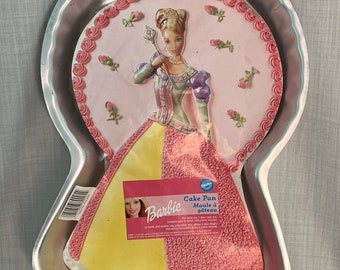 Vintage Mattel Dream Time Princess Barbie Cake Pan Wilton 2000