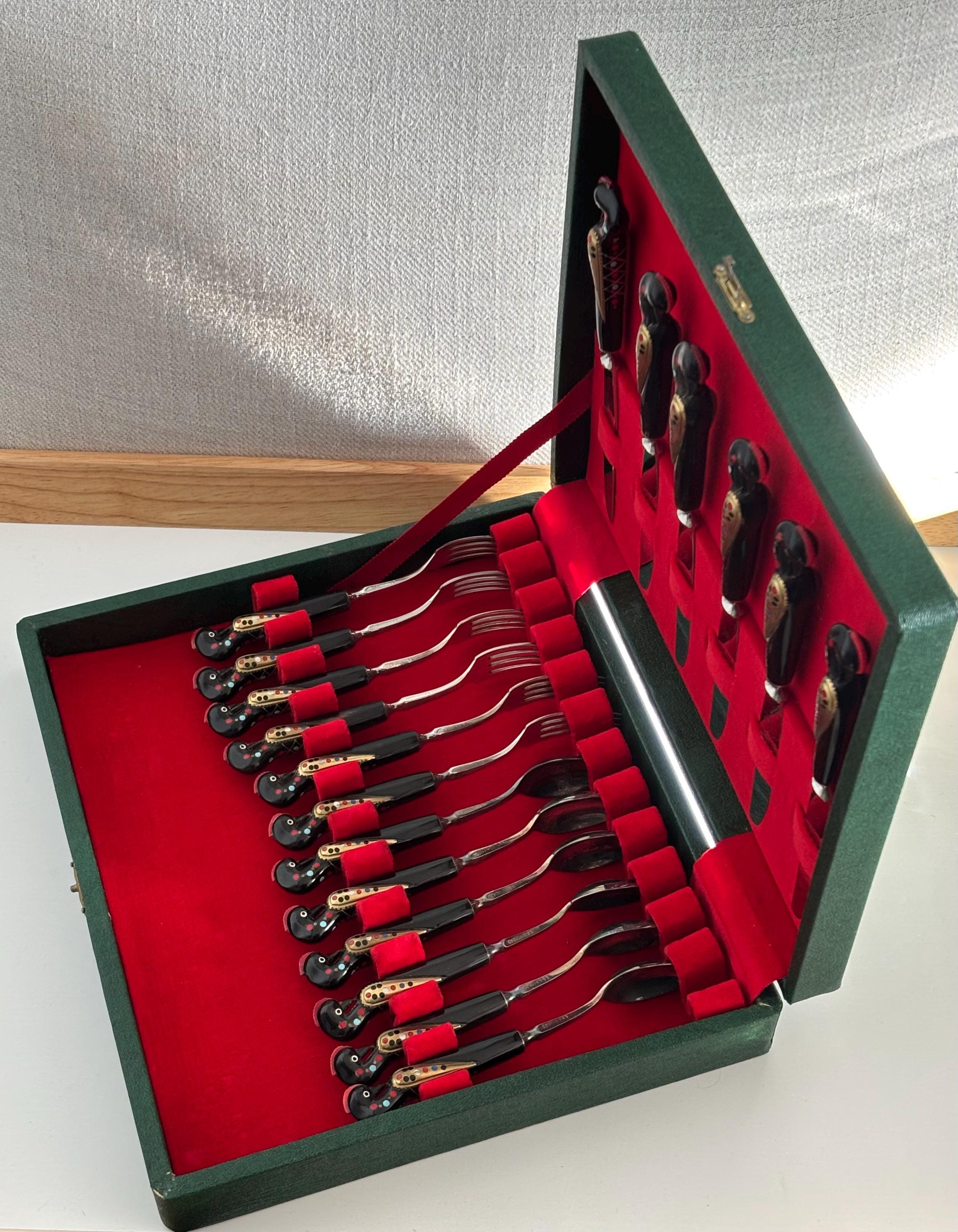 Alfred Haddad Cutlery Set 18 Pieces Jezzine Phoenix Firebird
