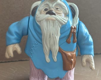 Vintage 1985 Star Wars Character Logray Ewok 1985 Cartoon animated Ewoks TV Series.