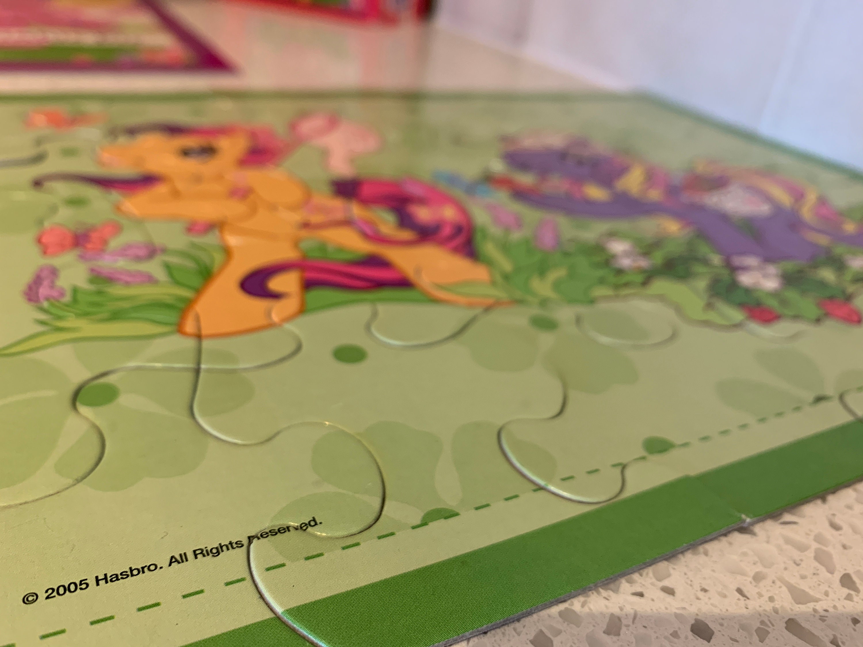 Set of 2 My Little Pony G3 Jigsaw Puzzles 24 Piece Vintage