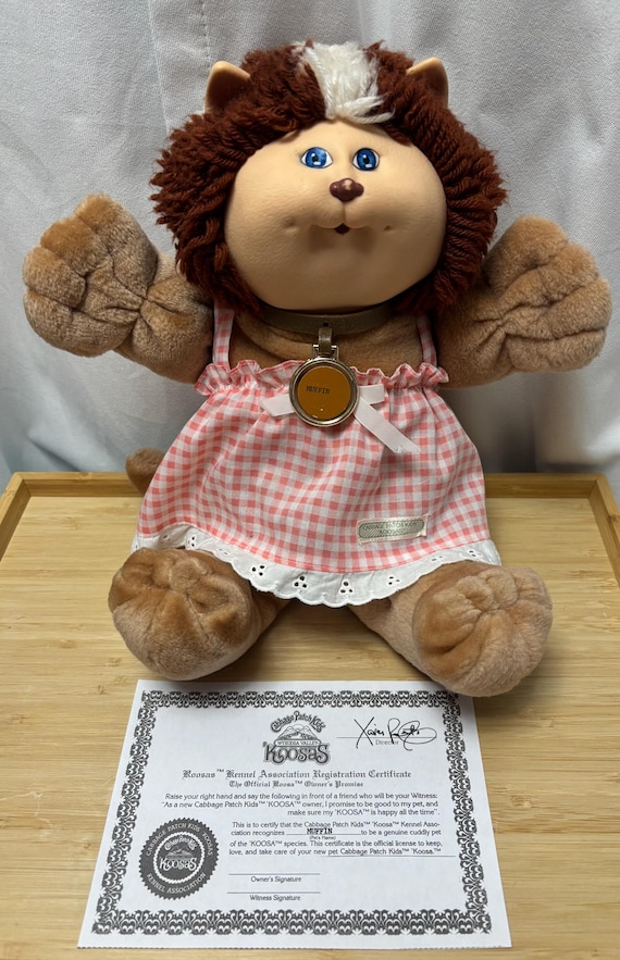 Cabbage Patch Kids CPK Koosas Lion 1983 15” Tall - Etsy