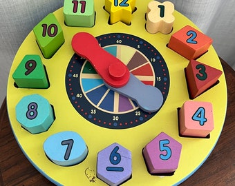 Melissa doug clock 2025