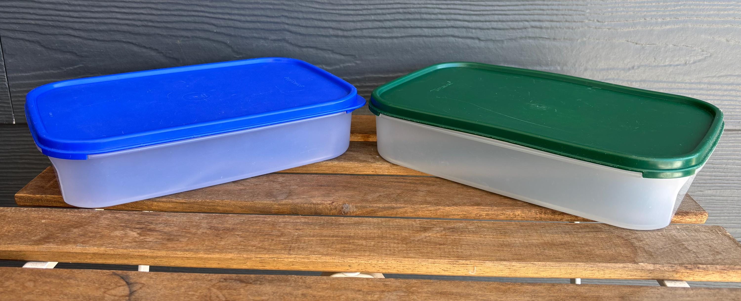Tupperware Long Vintage Tupperware Modular Mates 1608/1610, 8-1/2 Cups, +/- 2 L, Made ...