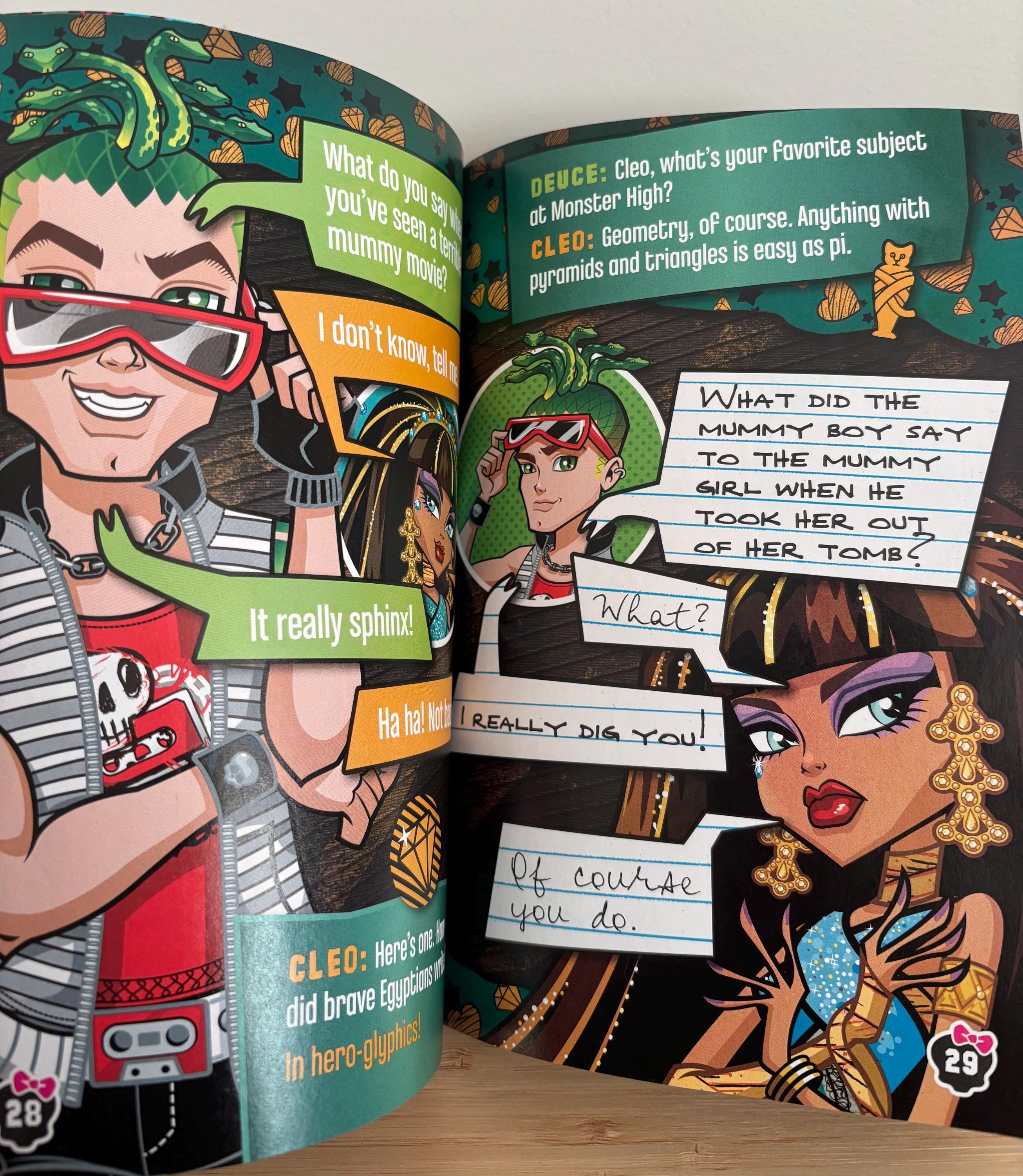 Monster High Howlers Frightfully Funny Jokes! Kids Humour Books - Etsy