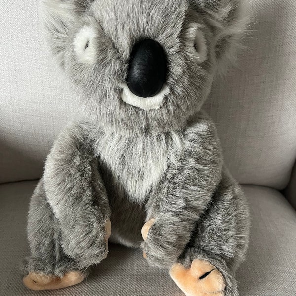 Vintage Koala Bear Ganz Bros 1985 “The Heritage Collection” 10” Tall Plush Toy