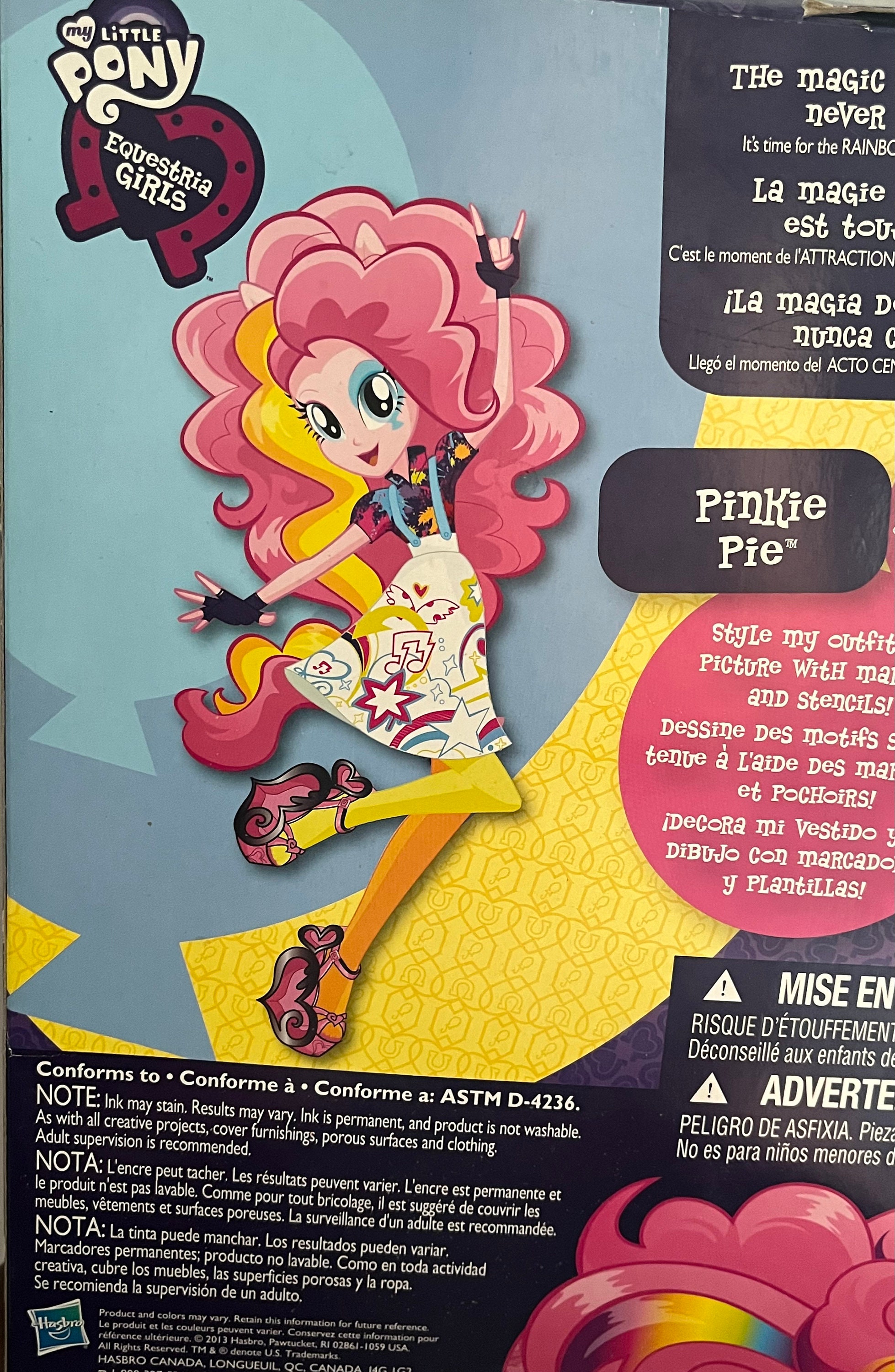 My Little Pony Equestria Girls Rainbow Rocks Pinkie Pie