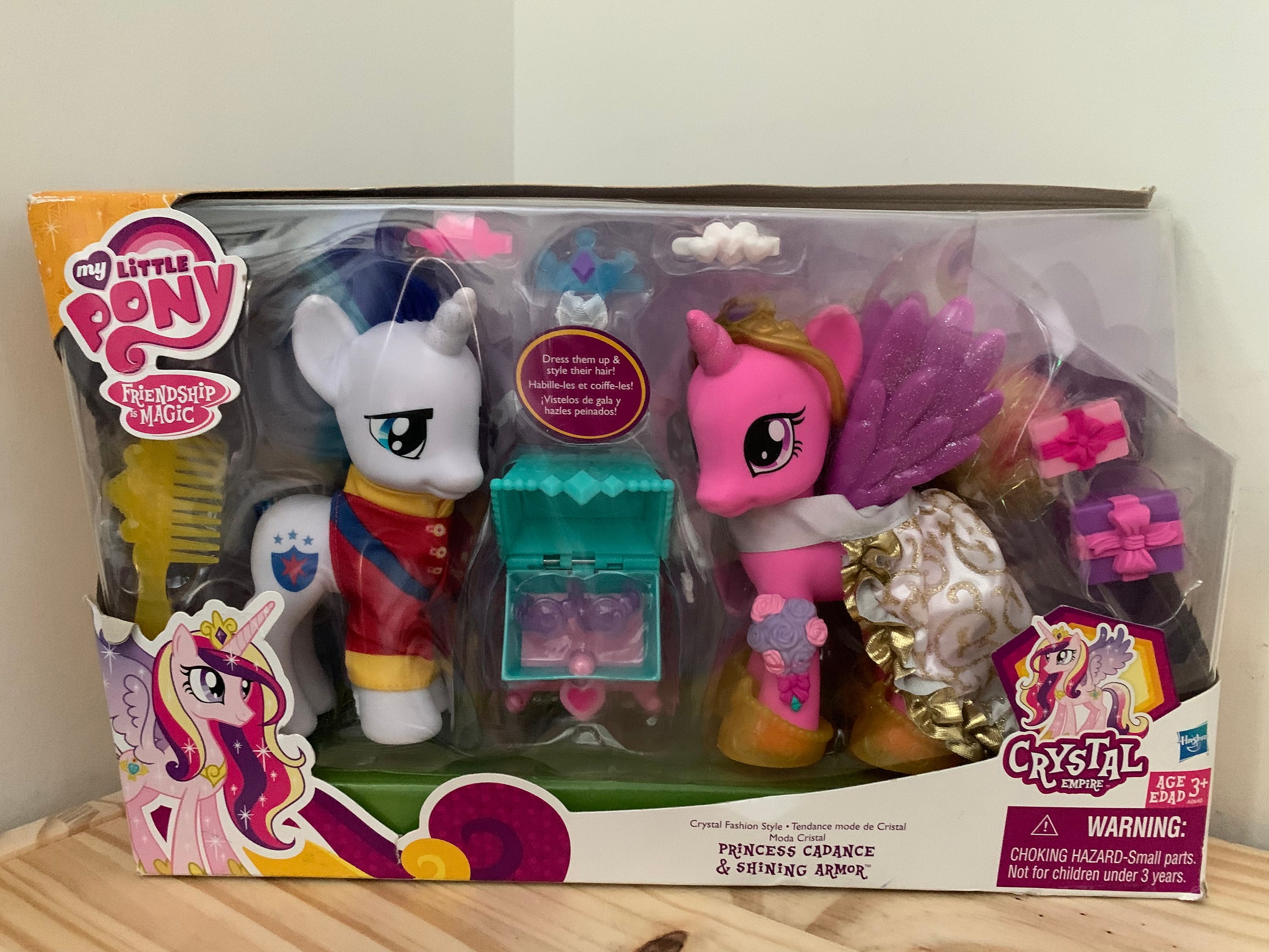 Lot of My Little Pony G4 MLP Crystal Empire Pinkie Pie bath Accessories 
