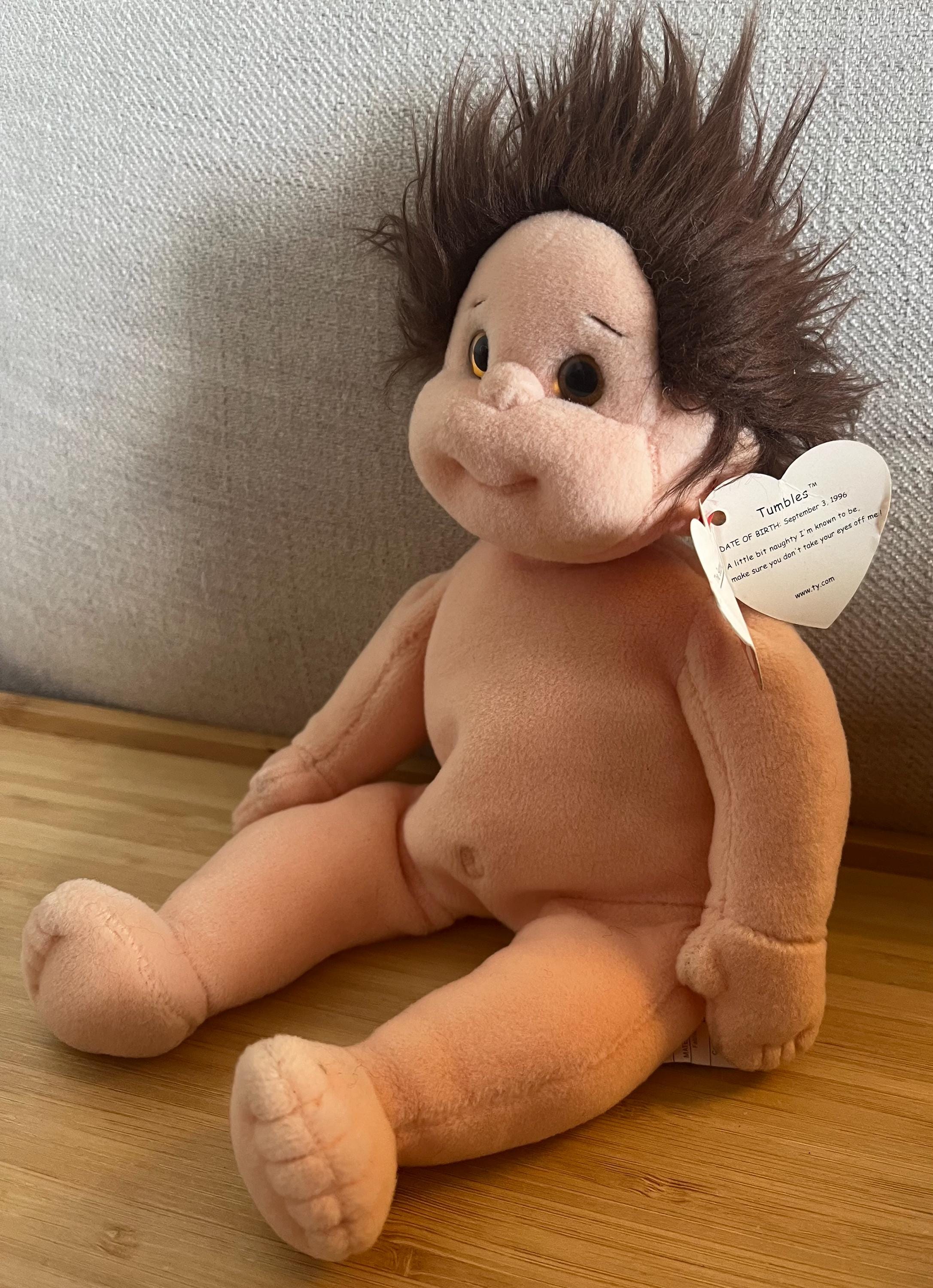 ヴィンテージ 1990 年代 Ty Beanie Kids 男の子用人形「The Beanie