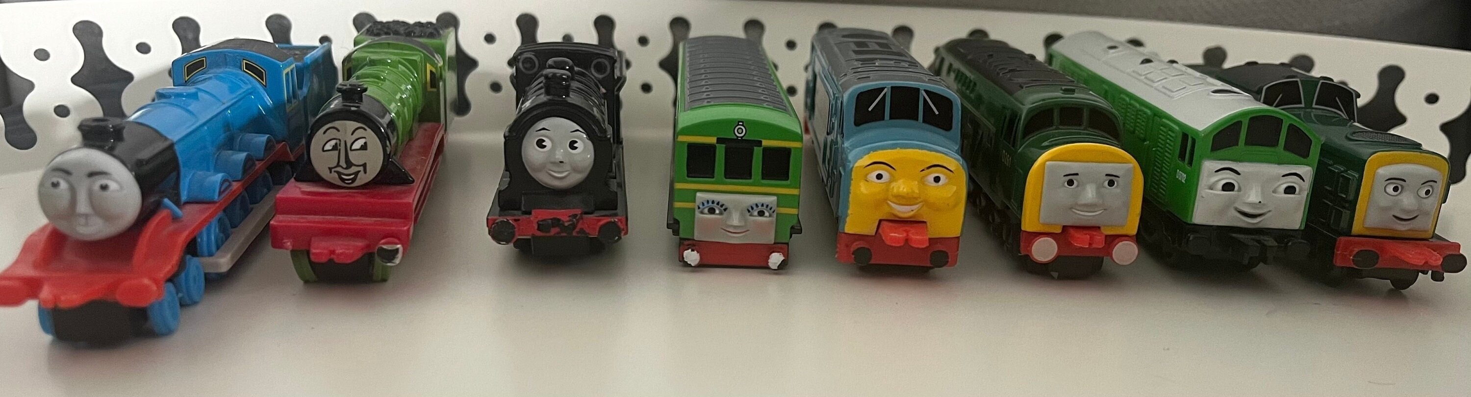 ヴィンテージ メタル トーマスと仲間たち 機関車 ERTL 80年代