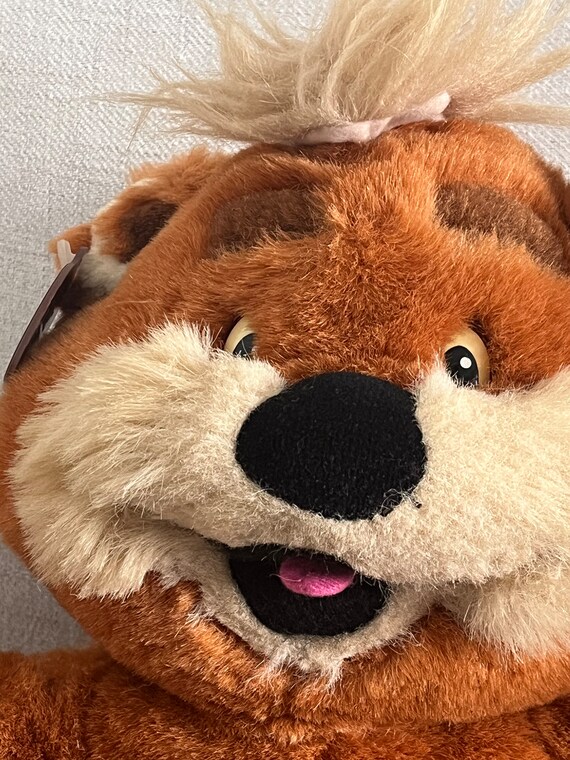 Vintage 1989 Zeddy Teddy 13” Sitting Bear Cuddle Wit