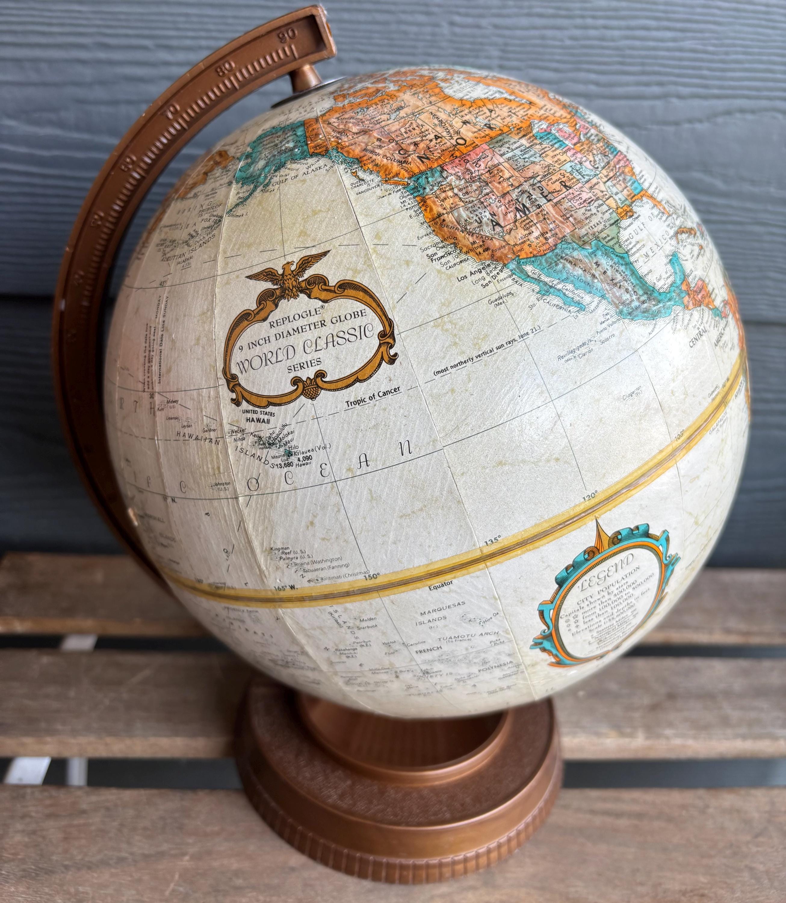 Rand mcnally globe - Etsy 日本