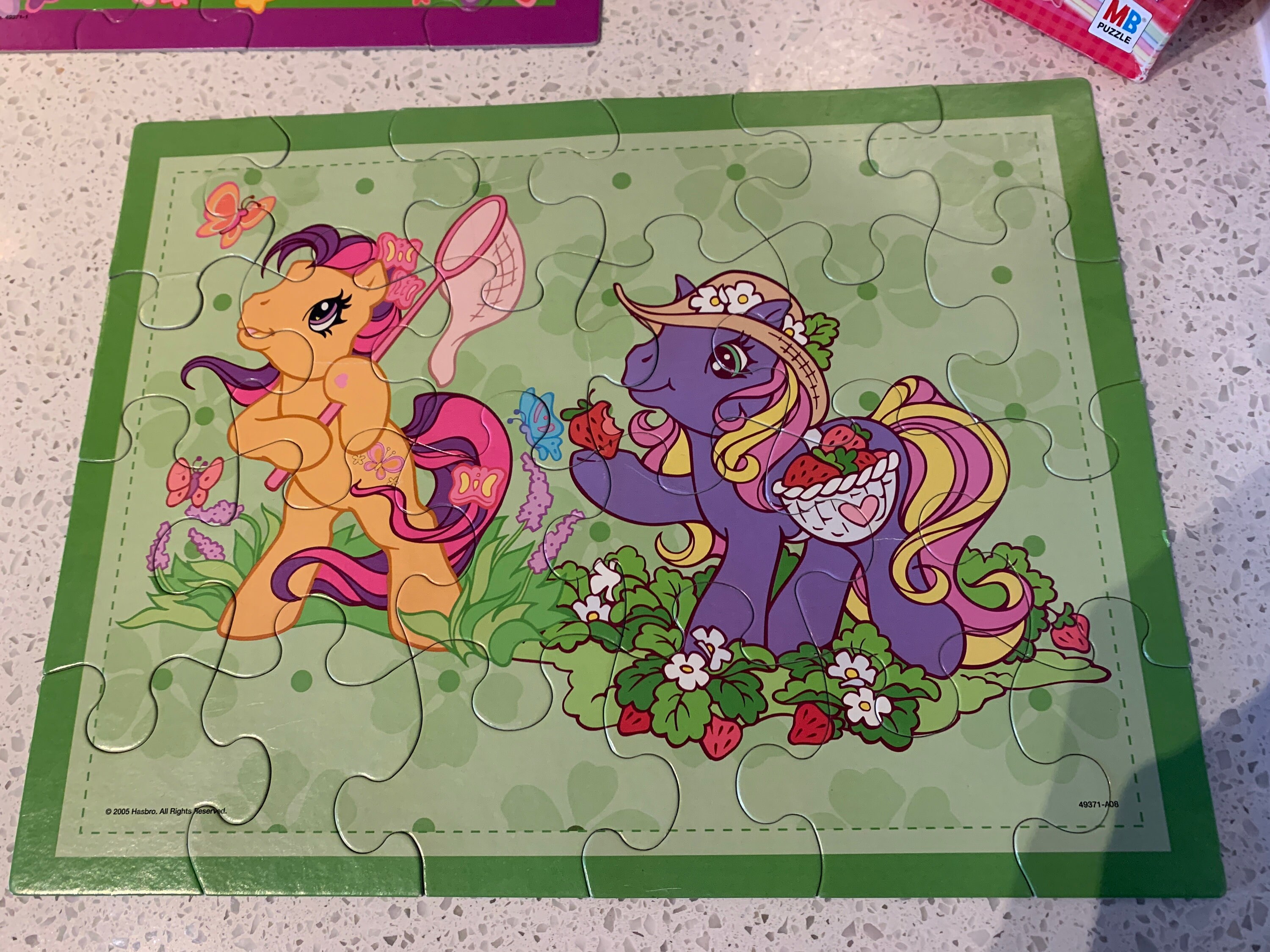 pink様3点 Set of 2 My Little Pony G3 Jigsaw Puzzles 24 Piece Vintage