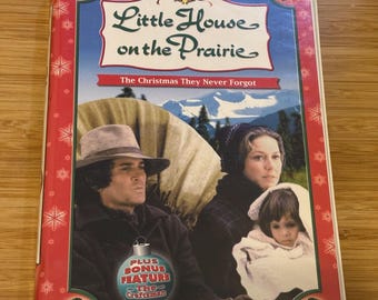 VHS Tape Little House on the Prairie “the Christmas They Never