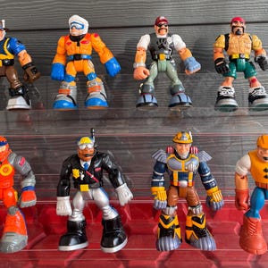 Vintage Fisher Price Rescue Heroes Action Figure Toys