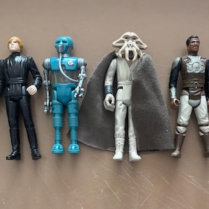 Personnages Star Wars vintage des années 1980 à choisir parmi les figurines suivantes