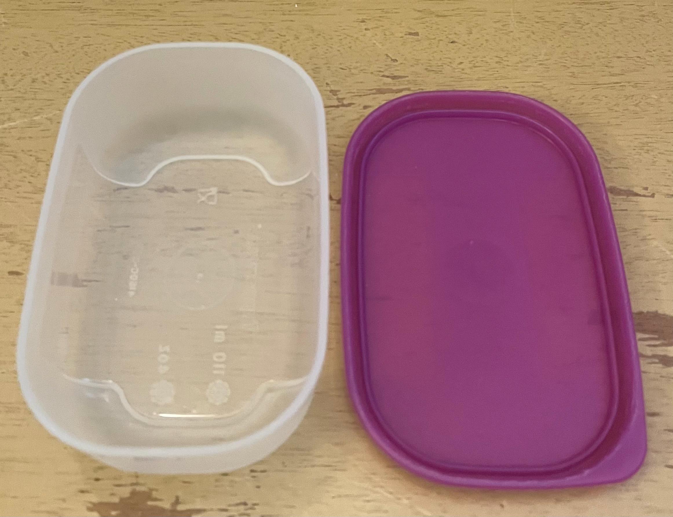 タッパーウェア フリーザーメイト 4オンス 110ml 4160C、2085F 透明