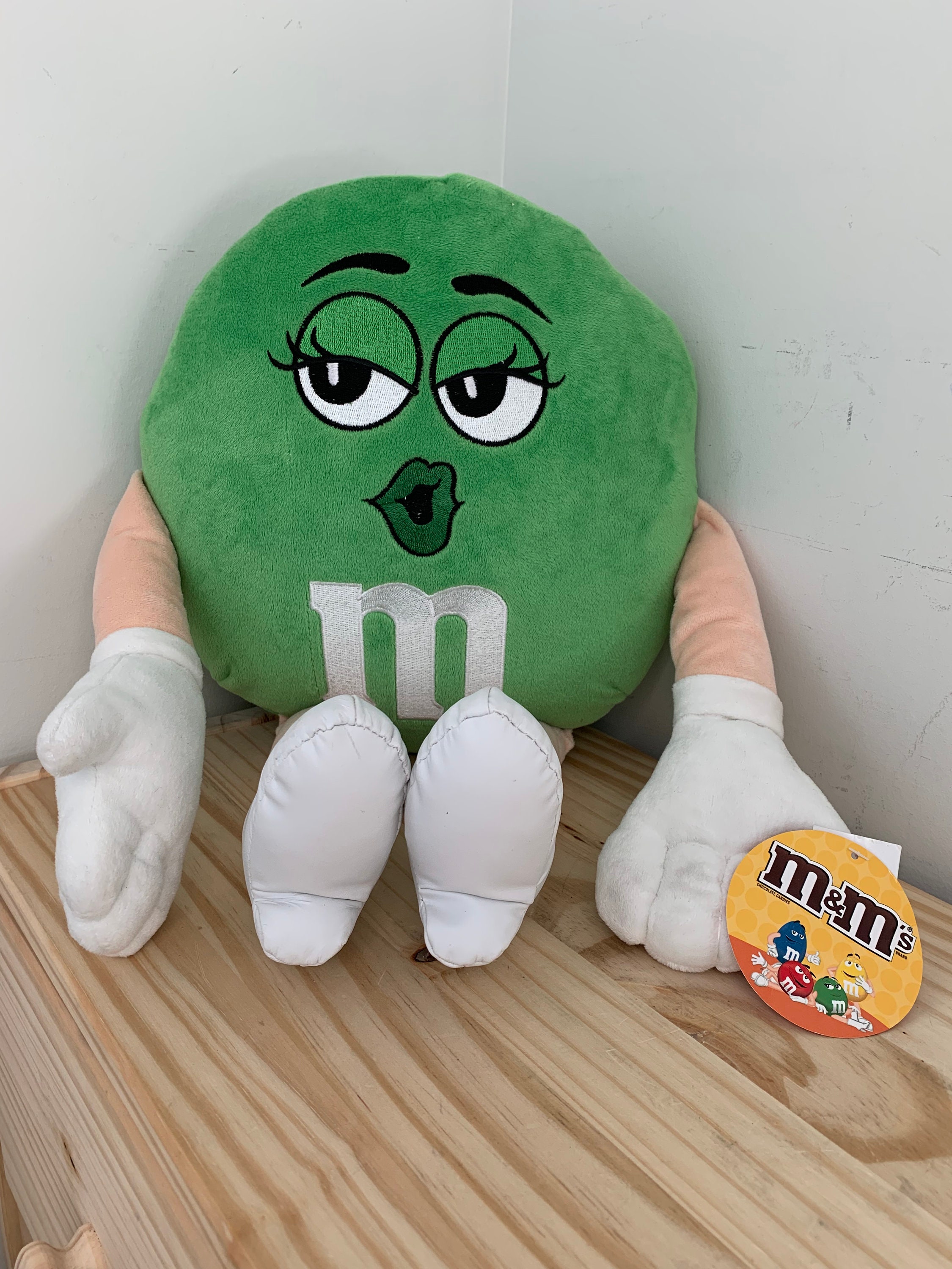 M&M'S, Other, Mm Green Character Plush Pillow 6 Inches