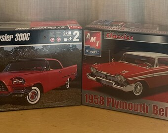 AMT ERTL 1/25 Scale Plastic 1958 Chevrolet Impala Model Kit - Etsy